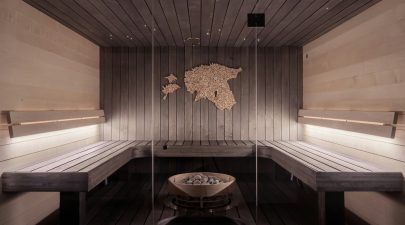 sauna room