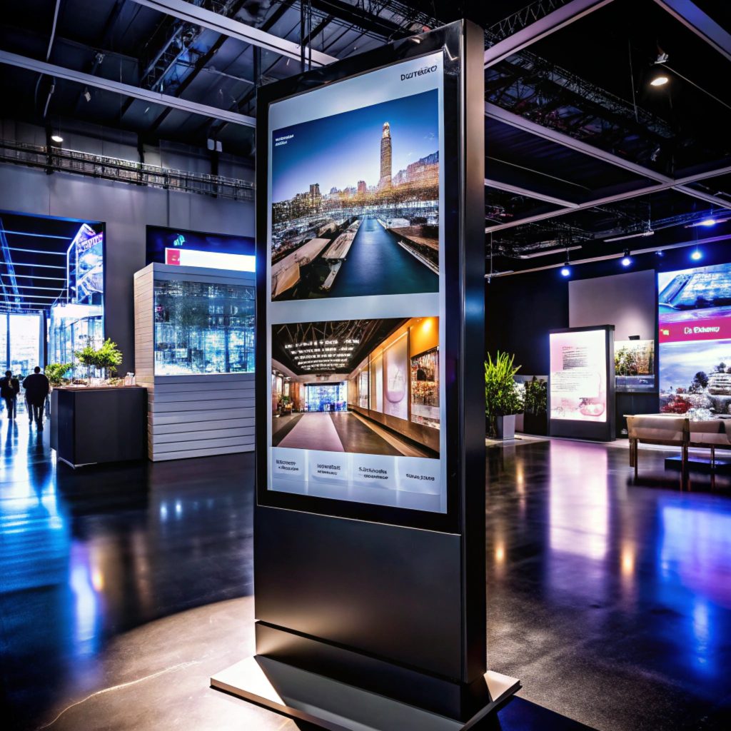 floor standing digital signage