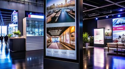 floor standing digital signage