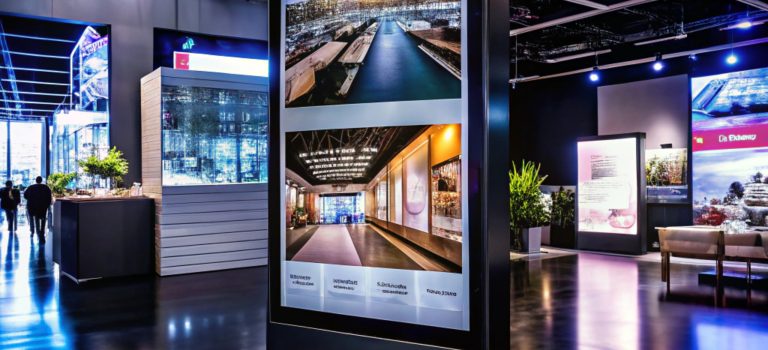 floor standing digital signage